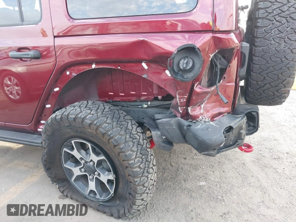 2021 Jeep Wrangler Unlimited Rubicon z VIN 1C4HJXFG0MW575473, wystawiony jako IAAI lot #41681352 z przebiegiem 54 968 mil mil oraz . Historia ofert i sprzedaży dostępna na DreamBid. Obrazek 6.