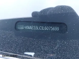 2020 Kia Stinger GT2 with VIN KNAE55LC1L6075699, listed as a IAAI auction lot 41598898 with 58,894 mi miles. Bid and sale history available at carsss.com. Image 9.