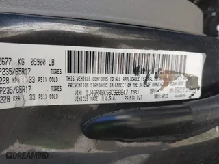 2006 Jeep Grand Cherokee Laredo with VIN 1J4GR48K56C326847, listed as a IAAI auction lot 41972623 with 141,088 mi miles. Bid and sale history available at carsss.com. Image 9.