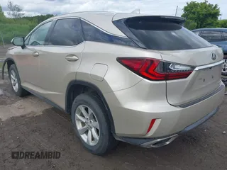 2017 Lexus RX 350 with VIN 2T2BZMCA0HC127550, listed as a IAAI auction lot 42354337 with 135,835 mi miles and . Bid and sale history available at DreamBid. Image 3.