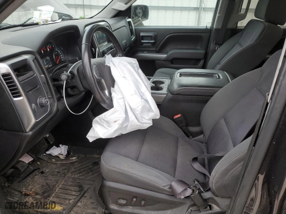 2015 Chevrolet Silverado 1500 LT with VIN 3GCPCREC1FG510374, listed as a Copart auction lot 43978375 with 50,945 mi miles and Salvage Title. Bid and sale history available at carsss.com. Image 7.