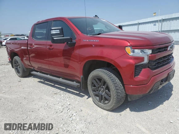2022 Chevrolet Silverado 1500 RST with VIN 1GCUDEED7NZ535800, listed as a Copart auction lot 87362894 with 31,365 mi miles and Salvage Title. Bid and sale history available at DreamBid. Image 4.