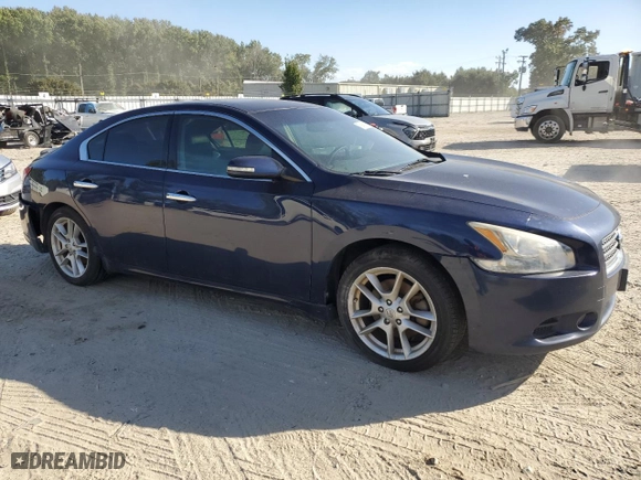 2009 Nissan Maxima 3.5 SV with VIN 1N4AA51E69C820559, listed as a Copart auction lot 75943194 with 0 mi miles and Salvage Title. Bid and sale history available at carsss.com. Image 4.