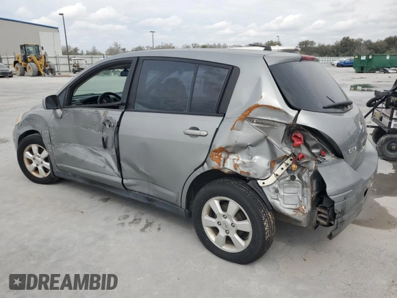 2007 Nissan Versa 1.8 S with VIN 3N1BC13E97L417470, listed as a Copart auction lot 45952315 with 0 mi miles and Salvage Title. Bid and sale history available at carsss.com. Image 2.