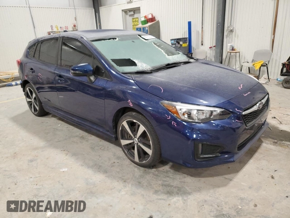 2018 Subaru Impreza Special Sports z VIN 4S3GTAK64J1733323, wystawiony jako Copart lot #86762244 z przebiegiem 64 532 mil mil oraz Czysty tytuł • Clean title. Historia ofert i sprzedaży dostępna na DreamBid. Obrazek 4.