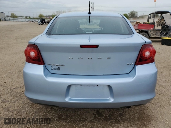 2013 Dodge Avenger SXT with VIN 1C3CDZCB9DN572815, listed as a Copart auction lot 54916285 with 123,010 mi miles and Salvage title. Bid and sale history available at DreamBid. Image 6.
