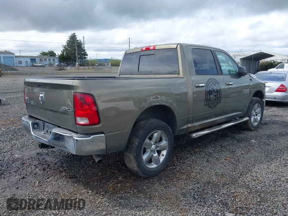 2014 Ram 1500 Outdoorsman with VIN 1C6RR7LG4ES219934, listed as a IAAI auction lot 41906670 with 158,033 mi miles and . Bid and sale history available at DreamBid. Image 4.