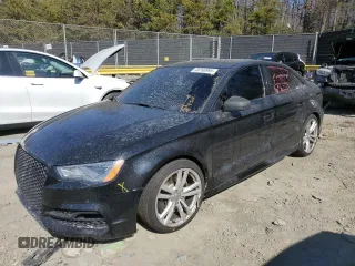 2016 Audi S3 Premium Plus with VIN WAUB1GFF5G1102888, listed as a Copart auction lot 45760995 with 102,796 mi miles and Salvage Title. Bid and sale history available at carsss.com. Image 1.