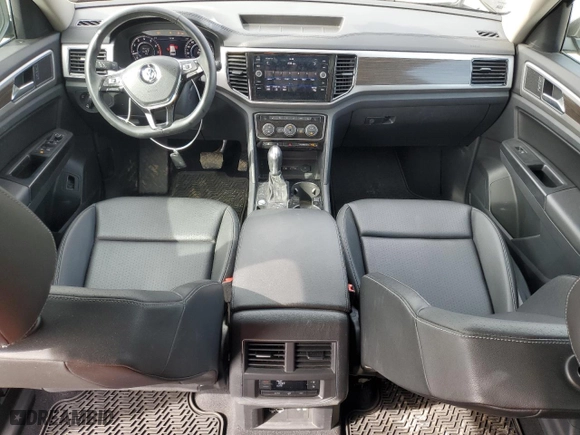 2019 Volkswagen Atlas 3.6L V6 SEL with VIN 1V2MR2CA9KC545671, listed as a Copart auction lot 49139565 with 55,700 mi miles and Salvage Title. Bid and sale history available at carsss.com. Image 8.