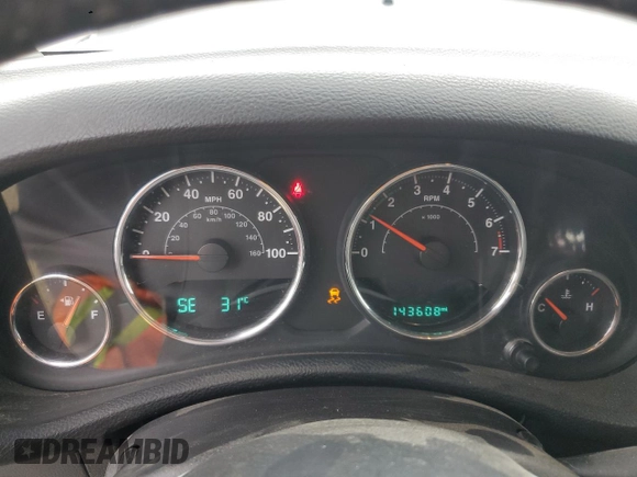 2017 Jeep Wrangler Sport with VIN 1C4AJWAG9HL721332, listed as a Copart auction lot 63459185 with 143,608 mi miles and Salvage title. Bid and sale history available at DreamBid. Image 9.