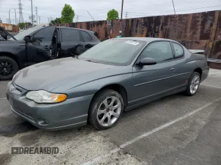2004 Chevrolet Monte Carlo SS z VIN 2G1WX15K649206062, wystawiony jako Copart lot #53568175 z przebiegiem 141 931 mil mil oraz Szkoda całkowita • Salvage title. Historia ofert i sprzedaży dostępna na DreamBid. Obrazek 1.
