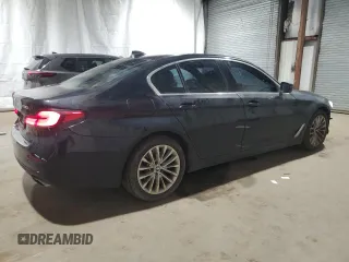 2023 BMW 5 Series 530i xDrive with VIN WBA13BJ00PWY22937, listed as a Copart auction lot 46817105 with 21,054 mi miles and Clean Title. Bid and sale history available at DreamBid. Image 3.
