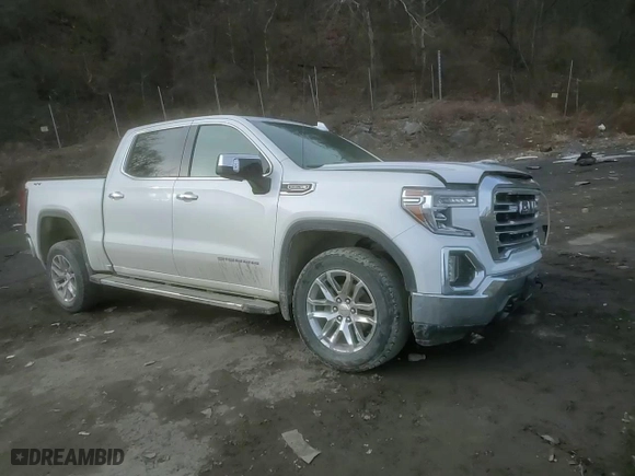 2021 GMC Sierra 1500 SLT with VIN 3GTU9DEL7MG463269, listed as a Copart auction lot 45524795 with 59,315 mi miles and Salvage Title. Bid and sale history available at carsss.com. Image 11.