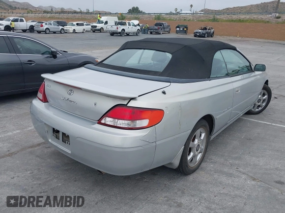 2001 Toyota Solara SE with VIN 2T1FF28P21C522013, listed as a IAAI auction lot 41458864 with Not Provided miles and . Bid and sale history available at carsss.com. Image 4.
