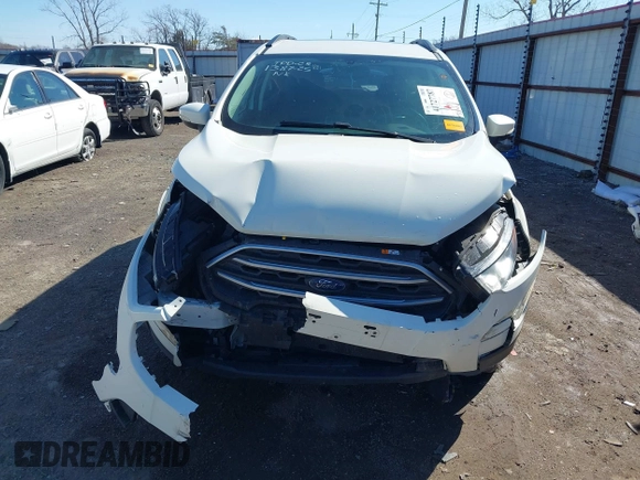 2020 Ford EcoSport SE with VIN MAJ3S2GE0LC322232, listed as a IAAI auction lot 41727787 with 37,163 mi miles. Bid and sale history available at carsss.com. Image 13.