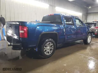 2015 GMC Sierra 1500 SLE with VIN 3GTU2UEC0FG164648, listed as a Copart auction lot 88479795 with 196,043 mi miles and Salvage Title. Bid and sale history available at carsss.com. Image 3.