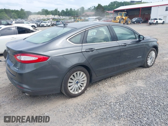 2015 Ford Fusion SE Hybrid with VIN 3FA6P0LU5FR166839, listed as a IAAI auction lot 42436131 with 89,613 mi miles and . Bid and sale history available at DreamBid. Image 4.