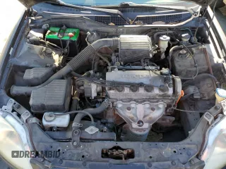 1997 Honda Civic DX with VIN 2HGEJ6344VH119405, listed as a Copart auction lot 71070544 with 26,621 mi miles and Salvage Title. Bid and sale history available at carsss.com. Image 11.