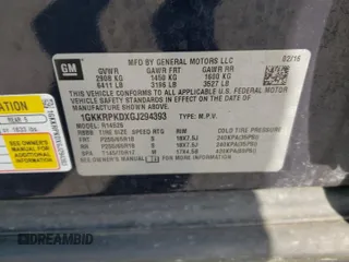 2016 GMC Acadia SLE with VIN 1GKKRPKDXGJ294393, listed as a Copart auction lot 48533385 with 134,061 mi miles and Salvage Title. Bid and sale history available at carsss.com. Image 15.