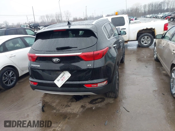 2018 Kia Sportage EX with VIN KNDPNCAC4J7409914, listed as a IAAI auction lot 41654833 with 142,057 mi miles and . Bid and sale history available at carsss.com. Image 17.