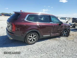2021 Kia Telluride EX with VIN 5XYP3DHC1MG108526, listed as a Copart auction lot 50435225 with 63,489 mi miles and Salvage title. Bid and sale history available at DreamBid. Image 3.