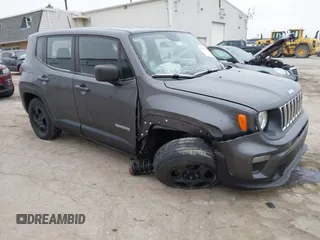 2019 Jeep Renegade Sport z VIN ZACNJBAB9KPJ85545, wystawiony jako IAAI lot #41542944 z przebiegiem 66 864 mil mil oraz . Historia ofert i sprzedaży dostępna na DreamBid. Obrazek 1.
