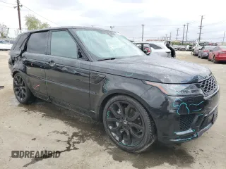 2022 Land Rover Range Rover Sport HSE Silver Edition with VIN SALWR2SU2NA222660, listed as a Copart auction lot 55740745 with 58,985 mi miles and Salvage title. Bid and sale history available at DreamBid. Image 4.
