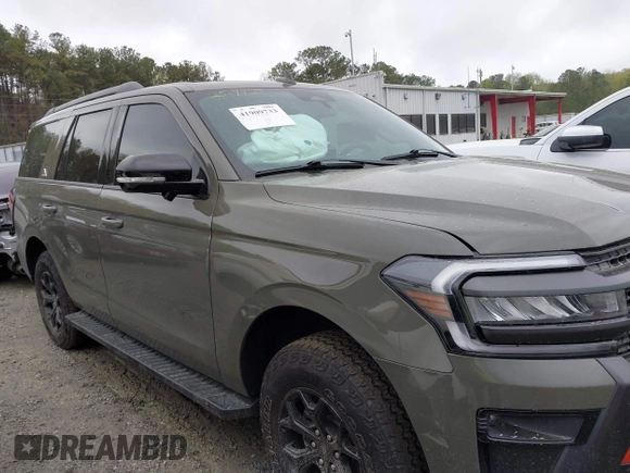 2024 Ford Expedition Timberline с VIN 1FMJU1RG6REA91947, выставлен на аукционе IAAI как лот 41909733 с пробегом 22 969 миль миль и . История ставок и продаж доступна на DreamBid. Изображение 13.