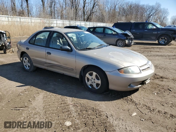 2004 Chevrolet Cavalier LS with VIN 1G1JF52F947146405, listed as a Copart auction lot 66150584 with 63,545 mi miles and Clean Title. Bid and sale history available at carsss.com. Image 4.