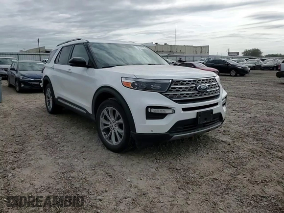 2022 Ford Explorer Limited with VIN 1FMSK7FH9NGA30472, listed as a Copart auction lot 52178155 with Not provided miles and Salvage title. Bid and sale history available at DreamBid. Image 10.