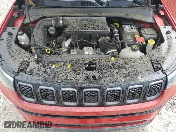 2023 Jeep Compass (RED) Edition с VIN 3C4NJDCN7PT500848, выставлен на аукционе Copart как лот 54476355 с пробегом 25 123 миль миль и Списание • Salvage title. История ставок и продаж доступна на DreamBid. Изображение 11.