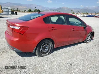 2014 Kia Rio LX with VIN KNADM4A35E6357844, listed as a Copart auction lot 55349705 with 173,026 mi miles and Clean Title. Bid and sale history available at DreamBid. Image 3.