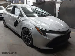 2021 Toyota Corolla Hatchback SE with VIN JTND4MBE1M3106771, listed as a IAAI auction lot 41444053 with 101,161 mi miles. Bid and sale history available at carsss.com. Image 1.