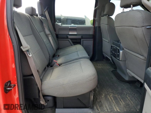 2017 Ford F-250 Lariat with VIN 1FT7W2BT9HED98646, listed as a Copart auction lot 55220645 with 100,693 mi miles and Salvage title. Bid and sale history available at DreamBid. Image 10.