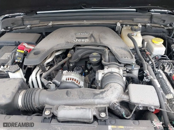 2019 Jeep Wrangler Unlimited Sport with VIN 1C4HJXDG3KW627467, listed as a IAAI auction lot 40449981 with 48,375 mi miles. Bid and sale history available at carsss.com. Image 10.