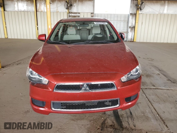 2012 Mitsubishi Lancer ES with VIN JA32U2FU2CU017414, listed as a Copart auction lot 59933784 with 41,405 mi miles and Salvage Title. Bid and sale history available at carsss.com. Image 5.