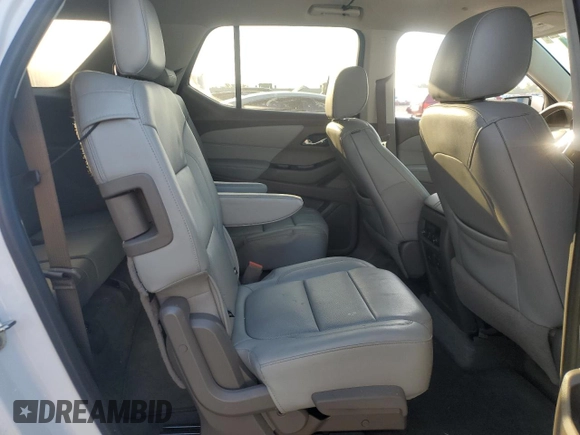 2018 Chevrolet Traverse Premier with VIN 1GNERKKW4JJ242477, listed as a Copart auction lot 50453125 with 133,698 mi miles and Salvage Title. Bid and sale history available at carsss.com. Image 11.
