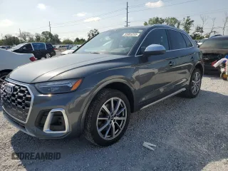 2021 Audi SQ5 Premium Plus with VIN WA1B4AFY1M2035067, listed as a Copart auction lot 55983255 with 60,302 mi miles and Clean Title. Bid and sale history available at DreamBid. Image 1.