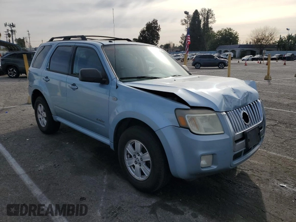 2008 Mercury Mariner z VIN 4M2CU81198KJ23877, wystawiony jako Copart lot #42149665 z przebiegiem 237 119 mil mil oraz Szkoda całkowita • Salvage title. Historia ofert i sprzedaży dostępna na DreamBid. Obrazek 4.