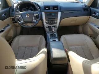 2010 Mercury Milan Premier with VIN 3MEHM0JA8AR663119, listed as a Copart auction lot 61850955 with 106,205 mi miles and Salvage title. Bid and sale history available at DreamBid. Image 8.