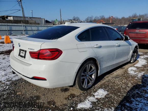 2019 BMW 4 Series 430i xDrive with VIN WBA4J3C55KBL08194, listed as a Copart auction lot 88643655 with 55,785 mi miles and Salvage title. Bid and sale history available at DreamBid. Image 3.