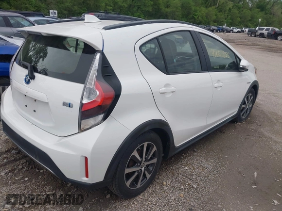 2018 Toyota Prius One with VIN JTDKDTB33J1599980, listed as a IAAI auction lot 42057855 with 112,027 mi miles and . Bid and sale history available at DreamBid. Image 4.