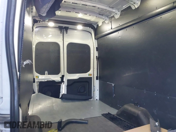 2018 Ford Transit with VIN 1FTYR3XM4JKA16579, listed as a IAAI auction lot 41560447 with 200,343 mi miles. Bid and sale history available at carsss.com. Image 8.