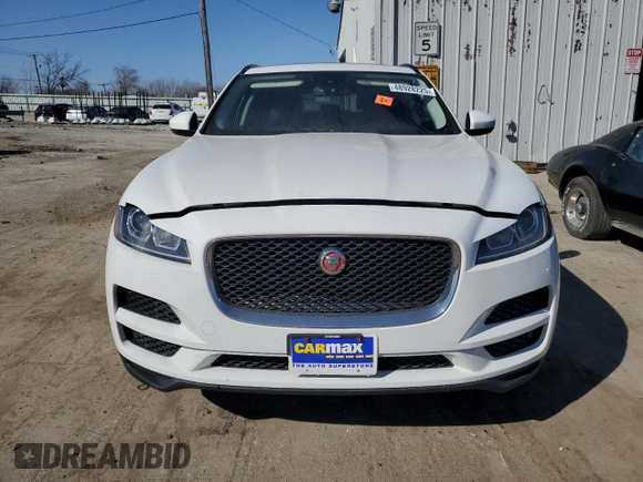 2017 Jaguar F-Pace 20d Premium with VIN SADCJ2BNXHA095319, listed as a Copart auction lot 48928225 with 67,334 mi miles and Clean Title. Bid and sale history available at DreamBid. Image 5.