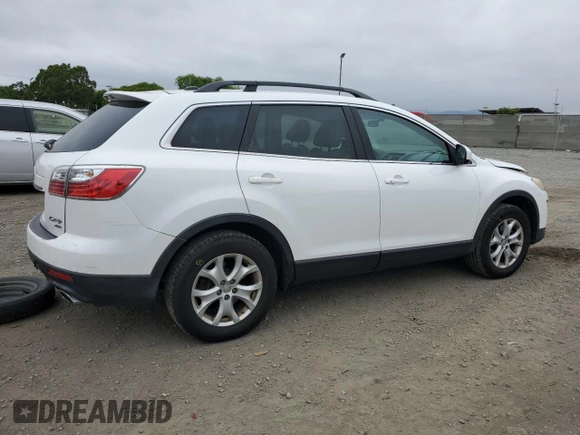 2012 Mazda CX-9 Touring with VIN JM3TB3CV3C0336043, listed as a Copart auction lot 59914335 with 106,595 mi miles and Salvage title. Bid and sale history available at DreamBid. Image 3.