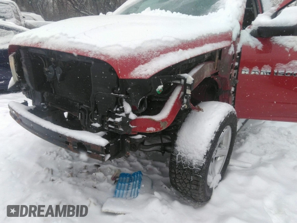 2012 Ram 1500 Sport with VIN 1C6RD7HTXCS335964, listed as a IAAI auction lot 41262608 with 86,673 mi miles and . Bid and sale history available at DreamBid. Image 6.