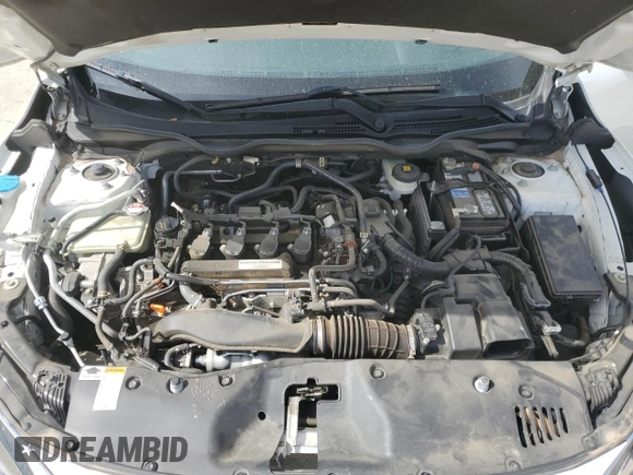 2018 Honda Civic EX-L with VIN JHMFC1F77JX034729, listed as a Copart auction lot 49603095 with 95,402 mi miles and Salvage Title. Bid and sale history available at DreamBid. Image 12.