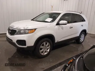 2013 Kia Sorento LX with VIN 5XYKTDA22DG310142, listed as a IAAI auction lot 41677417 with 234,661 mi miles. Bid and sale history available at carsss.com. Image 19.