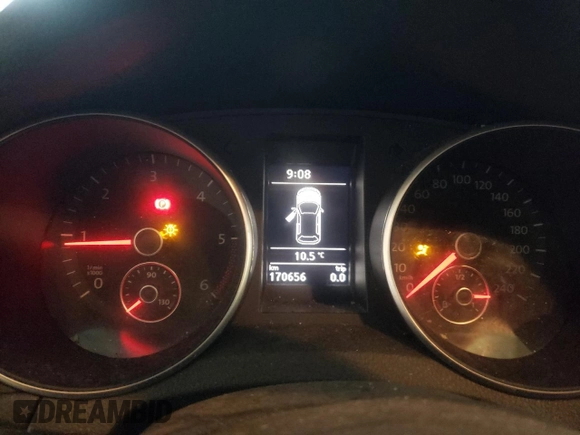 2014 Volkswagen Jetta SportWagen TDI w/Sunroof with VIN 3VWML7AJ3EM610419, listed as a Copart auction lot 70169283 with 170,656 mi miles and Salvage Title. Bid and sale history available at carsss.com. Image 9.