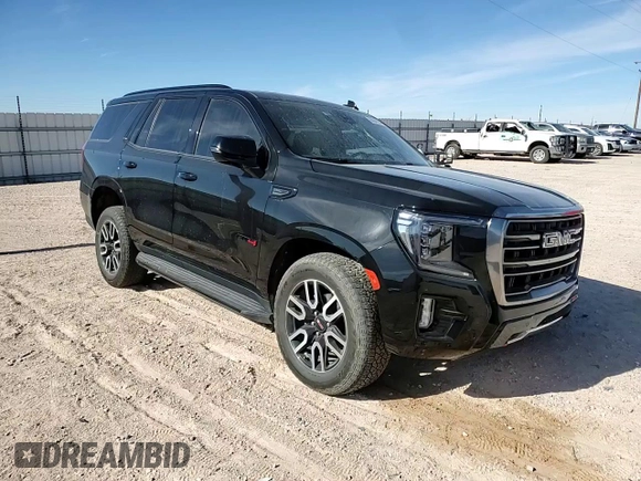 2023 GMC Yukon AT4 with VIN 1GKS2CKD3PR104271, listed as a Copart auction lot 86641834 with 25,636 mi miles and Salvage Title. Bid and sale history available at carsss.com. Image 11.